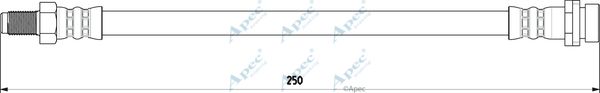 APEC BRAKING Bremžu šļūtene HOS3795